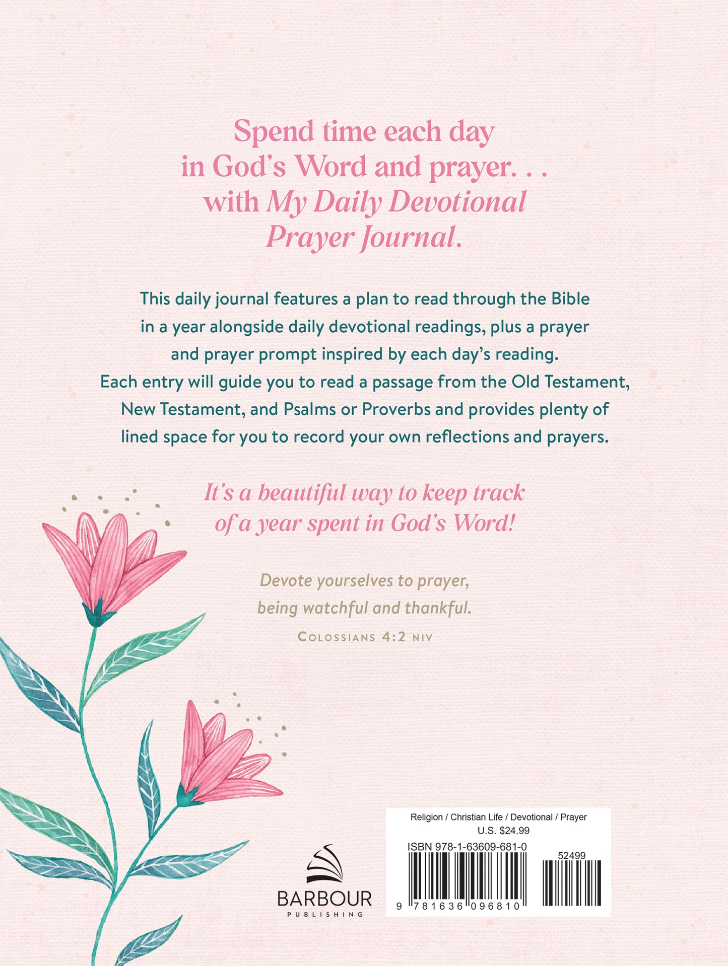 My Daily Devotional Prayer Journal