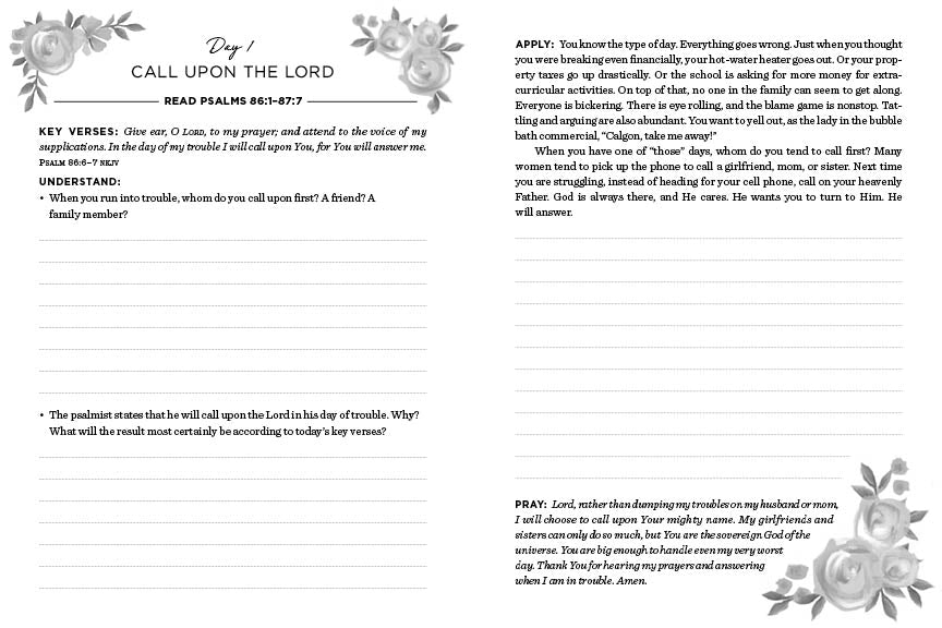 The Daily 5-Minute Bible Study Journal for Women